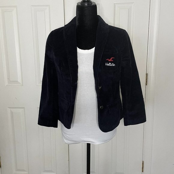 Womens' Hollister Corduroy Blazer/Jacket Juniors - Picture 3 of 14